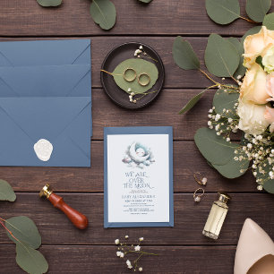 Carte De Remerciements Nous Sommes Sur L'Invitation Du Baby shower De La 