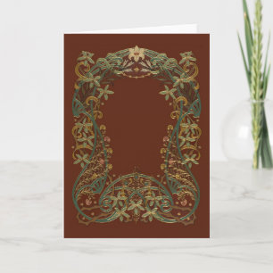 Carte De Remerciements Nouveau floral charmant avec lily