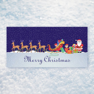 Carte De Remerciements Nuit avant Noël