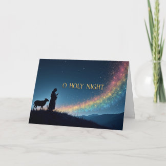 Carte De Remerciements Ô Nuit Sainte – Lumière de l'Amour