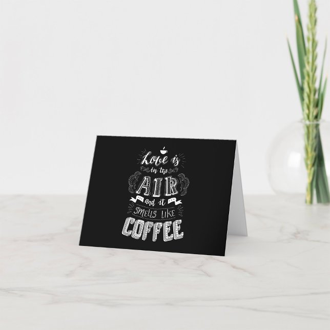 Carte De Remerciements Odeurs De Café (Créateur téléchargé)
