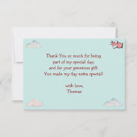 Oh comment le temps vole rétro avion garçon annive