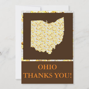 CARTE DE REMERCIEMENTS OHIO