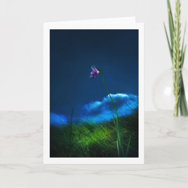 Carte De Remerciements orchidée sauvage GUAM (Devant)