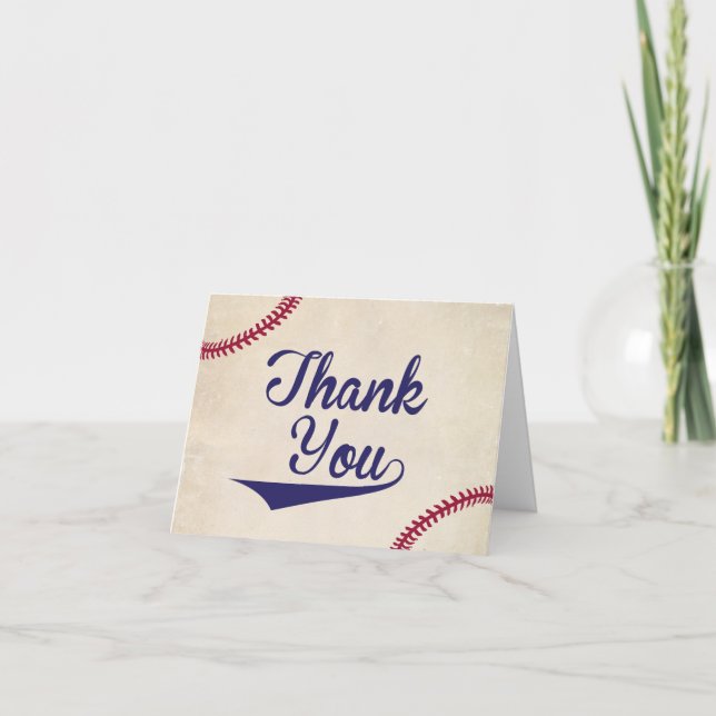 Carte de remerciements orienté de baby shower de (Devant)