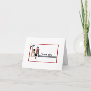 Carte De Remerciements Outils de bricoleur