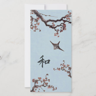Carte De Remerciements Paix de Hokusai