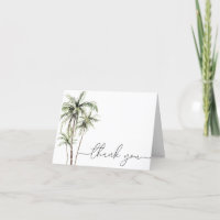 Palm Tree Tropical | Mariage minimal