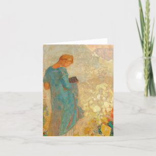 Carte De Remerciements Pandora par Odilon Redon