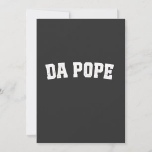 Carte De Remerciements Pape Léon XIV Église chrétienne Da Pope Da