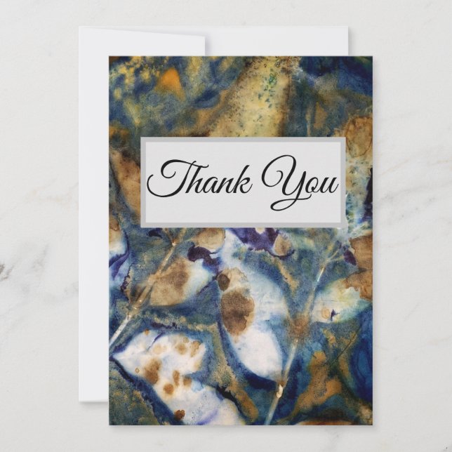 Carte De Remerciements papillon Bush (Devant)