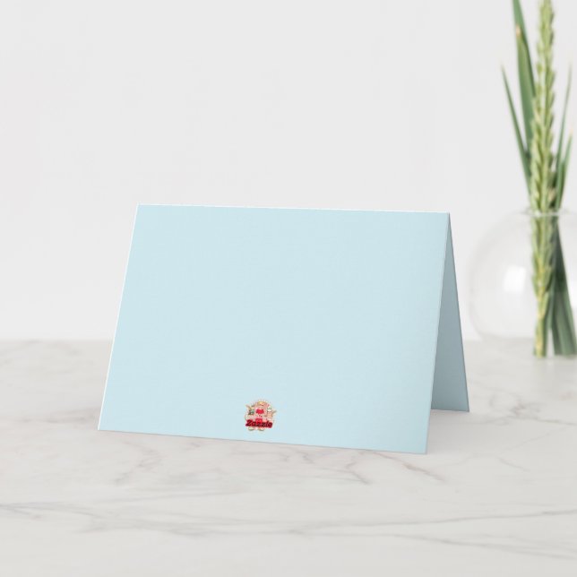 Carte De Remerciements Pâques Dapper ! (Carte de Pâques) (Dos)