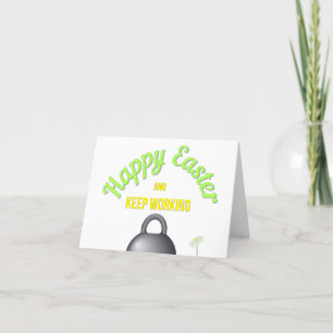 Carte De Remerciements Pâques de bonne forme !