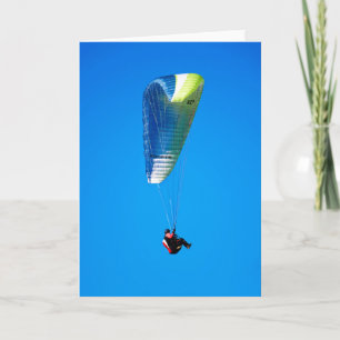 Carte De Remerciements  Parapente 