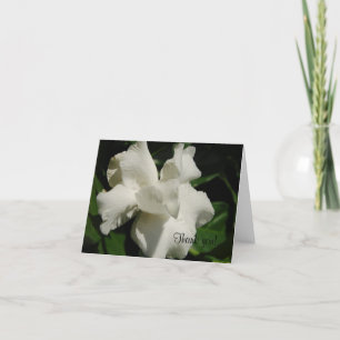 Carte De Remerciements Parfait Gardenia