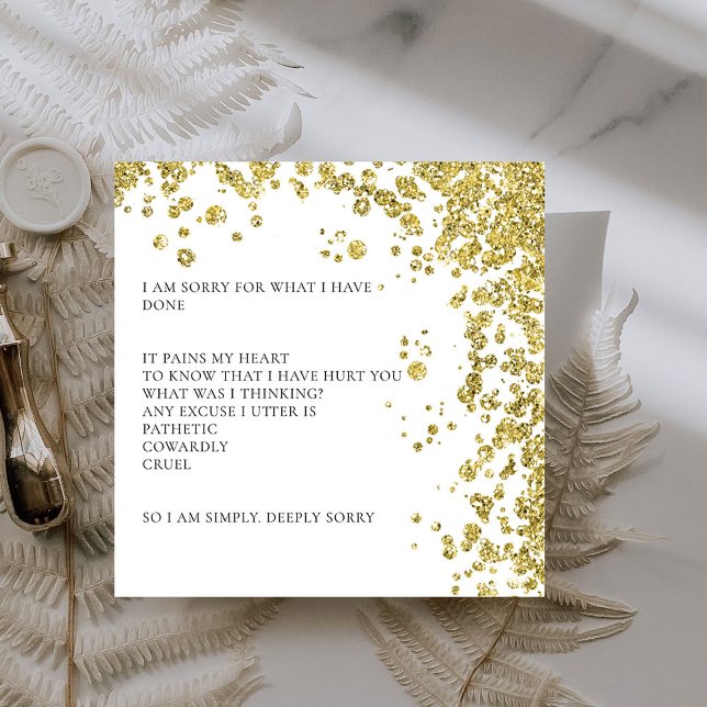 Carte De Remerciements Parties scintillant moderne et diamants Je suis dé (Créateur téléchargé)