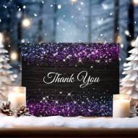 Parties scintillant noire mignonne violet