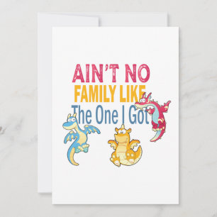 Carte De Remerciements Pas de famille comme celle que j'ai