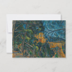 Carte De Remerciements Paul Cezanne - Château Noir
