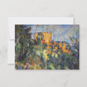 Carte De Remerciements Paul Cezanne - Château Noir