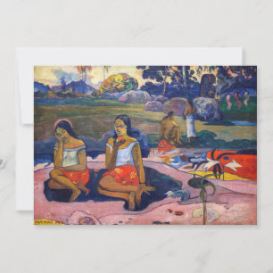 Carte De Remerciements Paul Gauguin - Source sacrée, Douces Rêves