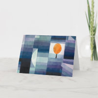 Paul Klee Abstrait Tree Blue Peinture