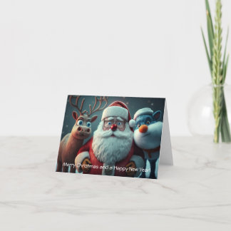 Carte De Remerciements Père Noël