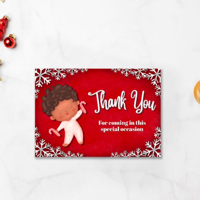 Carte De Remerciements Père Noël Baby (Créateur téléchargé)