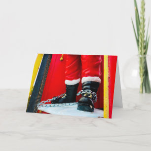 Carte De Remerciements Père Noël en difficulté?