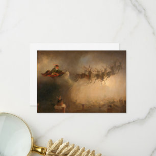 Carte De Remerciements Père Noël par William Holbrook Beard