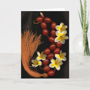Carte De Remerciements Perles et fleurs