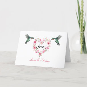 Carte De Remerciements Personalized card Tarjeta de agradecimiento 