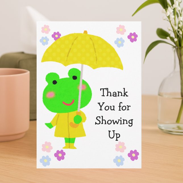 Carte De Remerciements Personalized Thank You Card Mental Health Clients (Créateur téléchargé)