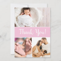 Personnalisé Photos multiples Baby Girl Douche ros