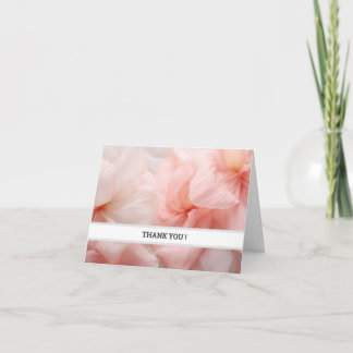 Carte de remerciements personnalisée