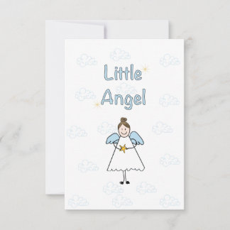 Carte De Remerciements Petit ange
