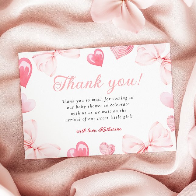 Carte De Remerciements Petit Baby shower de la boue d'amour (Créateur téléchargé)