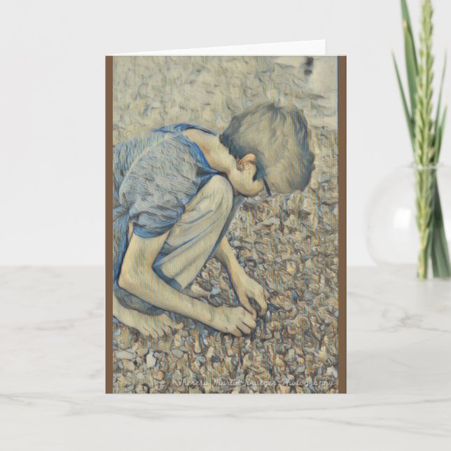 Carte De Remerciements "Petoskey Stone Hunt" (Devant)