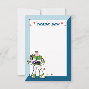 Carte De Remerciements Phare de Buzz   À l'infini et au-delà Anniversaire