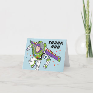Carte De Remerciements Phare de Buzz   À l'infini et au-delà Anniversaire