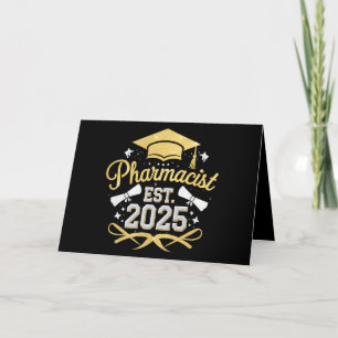 Carte De Remerciements Pharmacien Est 2025 Diplôme en Pharmacie