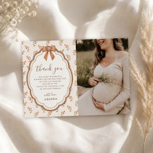 Photo de Baby Shower Floral Rustique Tombez amoure