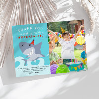 Photo de fête d'anniversaire Sharktastic Shark