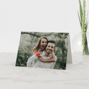 Carte De Remerciements Photo de mariage au Parc national de Yosemite