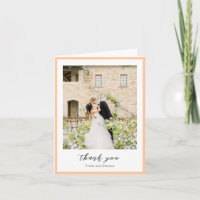 Photo Mariage Moderne Élégant Pêche