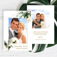 Photo Mariage Tropical Foliage Gold