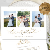 Photo, Monogramme officiel, Amour et Mariage de Gr