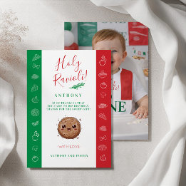 Carte De Remerciements Photo Our Little Meatball is One Birthday Party