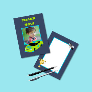 Carte De Remerciements Photo pour le 4e anniversaire de garçons Need 4 Sp