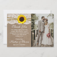 Photo Rustic Sunflower Collection Mariage